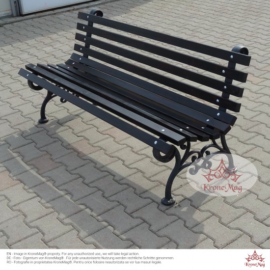 Cast Iron Garden Bench ANVERS