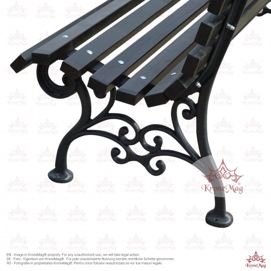 Cast Iron Garden Bench ANVERS
