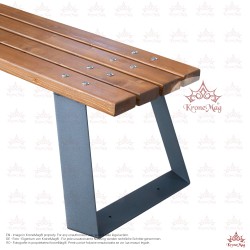 Outdoor Park Seat Bench ZAGREB