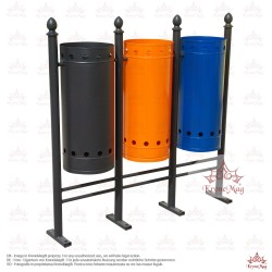 Outdoor Recycling Bin URBAN REC.3.L
