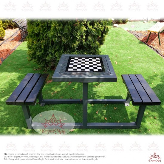 Park chess table set CAMPINA