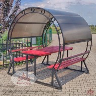 Garden Furniture Set with roof OKLAHOMA