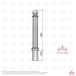 Street Cast Iron Bollard 903.L