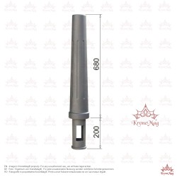 Street Cast Iron Bollard 945