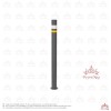 Street Metal Bollard DEL-9F