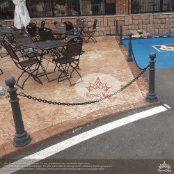 Cast Iron Bollard Post for Chain 908.A1