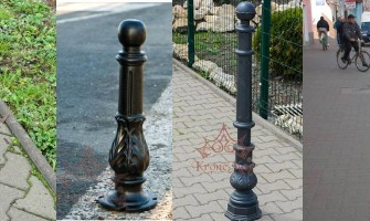 Delimiting pillars - the perfect choice for public space