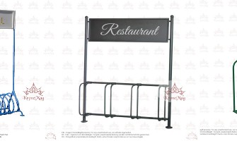 Advertising and bicycle storage? Together?