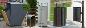 Outdoor Litter Bins