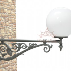 Outdoor Wall Mounted Lantern ME502-GLOBE400 Outdoor Wall Mounted Lantern ME502-GLOBE400