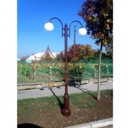 Cast Iron Lighting Post UNIO-2C-T1 Cast Iron Lighting Post UNIO-2C-T1