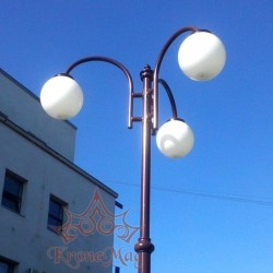 Cast Iron Lighting Post UNIO-3C-T1