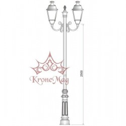 Cast Iron Lighting Post VILLA-2 Cast Iron Lighting Post VILLA-2