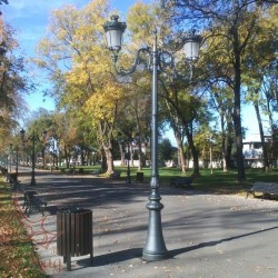 Cast Iron Lighting Post M1H1-S2