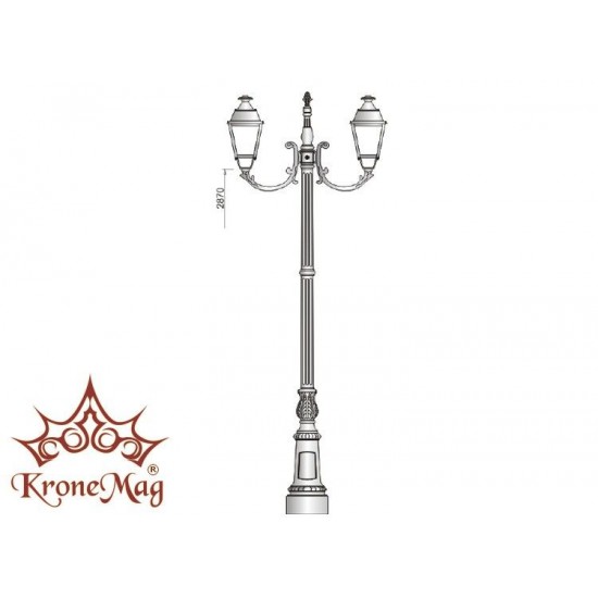 Garden Lighting Post R1U2 KroneMag