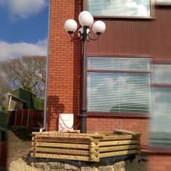 Cast Iron Lighting Post VILLA-41