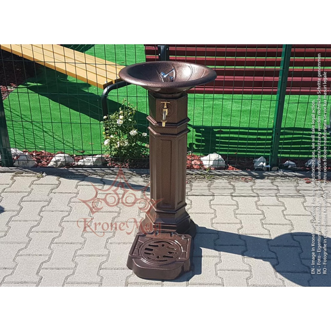 Street Aluminum Drinking Fountain DURBAN 3A KroneMag