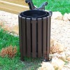 Wood Litter Bin, Waste Bin URBAN 6